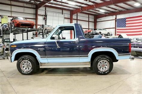 1983 Ford Bronco 24224 Miles Blue Suv 351ci V8 Automatic For Sale