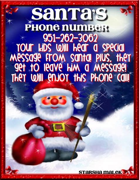 Santas Phone Number Your Kids Will Love Hearing This Special Message