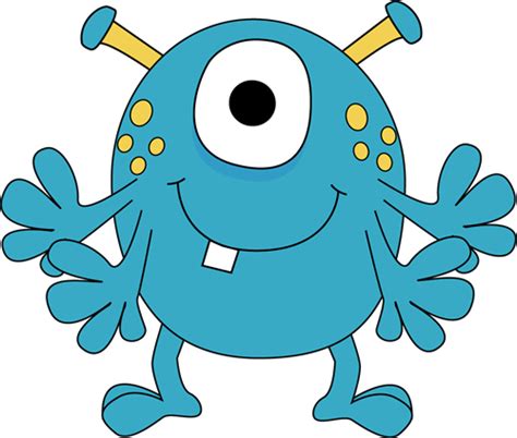 Little Monsters Free Clipart Clipart Best