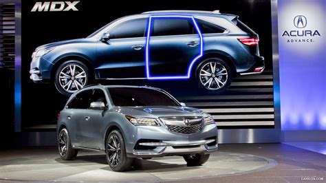 2014 Acura Mdx Prototype Presentation At Detroit Auto Show Caricos