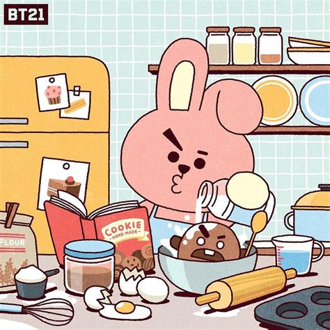 So Concentrated COOKY SHOOKY FantasticDuo BT21 Line Friends