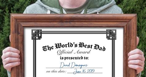 31 Free Printable Fathers Day Certificates I Should Be Mopping The Floor