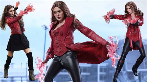 Preview Of Elizabeth Olsen As Scarlet Witch Wanda Maximoff Civil War 1