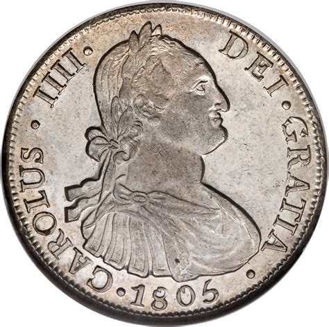 8 Reales Carolus Iiii Monnaie Coloniale Chili Numista