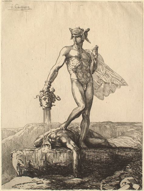 Clark Art Perseus With Medusa S Severed Head