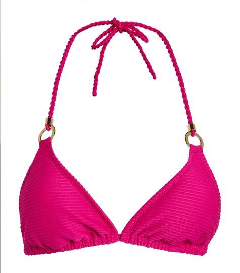 Womens Heidi Klein Pink Zanzibar Bikini Top Harrods Uk