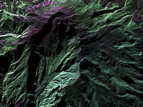 Colombia's Galeras Volcano Seen in UAVSAR Image | NASA