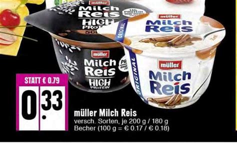 M Ller Milch Reis Angebot Bei E Center