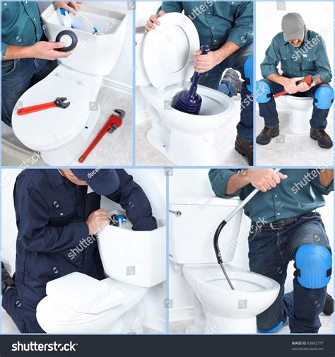 Plumber Toilet Plunger Stock Photo 93862777 Shutterstock