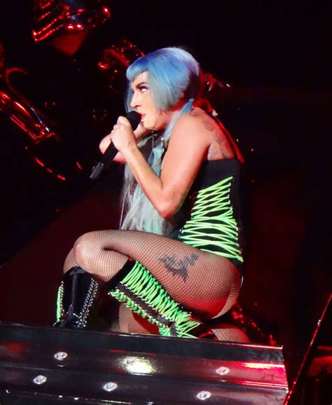 Lady Gaga Performingat The Park Theater In Las Vegas 70 GotCeleb