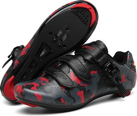Amazon Com Mens Cycling Shoes Road Bike Shoes With Look Delta Cleat For Lock Pedal Spin Shoes