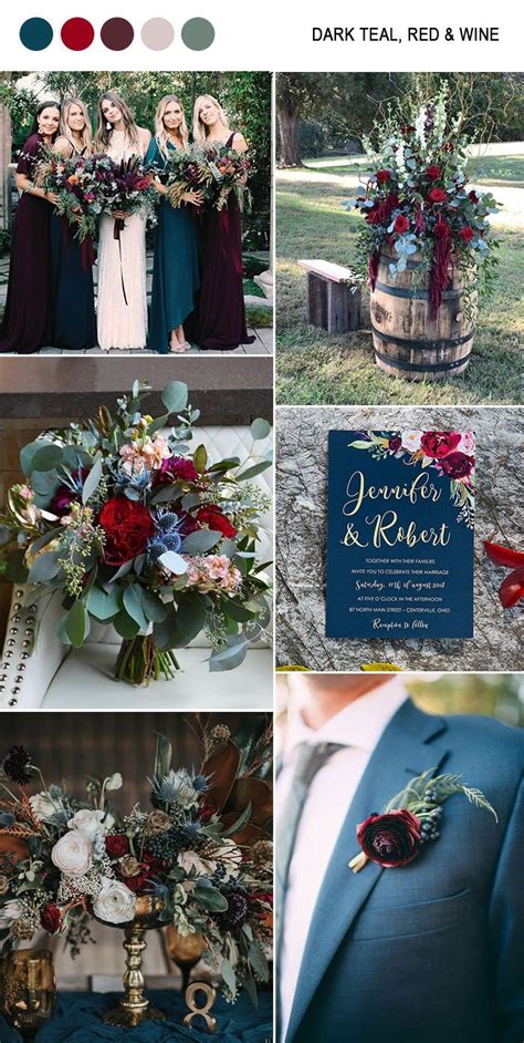 10 Amazing Fall Wedding Colors To Inspire In Part One
