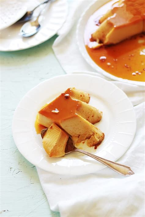 Flan au lait concentré flan mexicain traditionnel