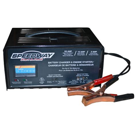 Speedway Start To Finish 6 And 12 Volt Battery Charger And Engine Starter 7215