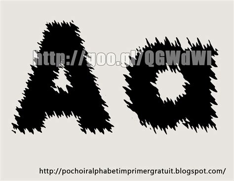 Une bonne conception de pochoir alphabet imprimable qui a commencé avec une lettre. Lettre Alphabet Pochoir Gratuit Imprimer A ...