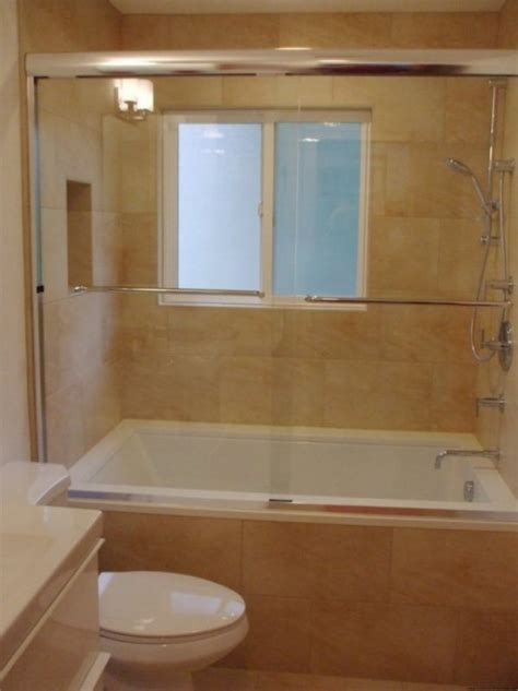 Showing results for soaking tub with shower. Colorful Contemporary Bath - Harper Construction ...