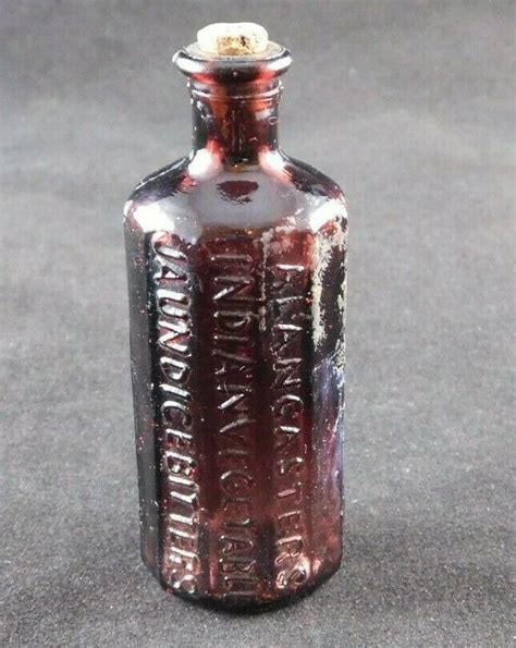 Vintage 1852 Lancaster S Indian Vegetable Jaundice Bitters Bottle Bitters