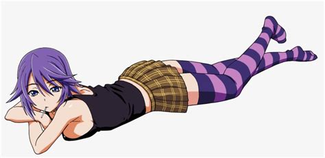 Anime Girl Laying Down Render