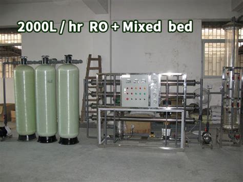 460v Deionized Water Systems 50tph Mixed Bed Dm Plant Semi Control