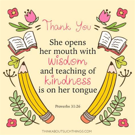 Scripture For Teachers Teacher Bible Verse Teacher Encouragement