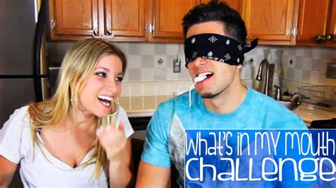 What S In My Mouth Challenge Youtube