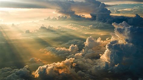 Sun Rays Clouds Wallpapers Hd Desktop And Mobile Backgrounds