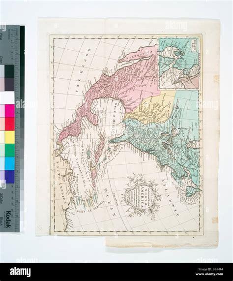 A New And Accurate Map Of North America Laid Down According To The