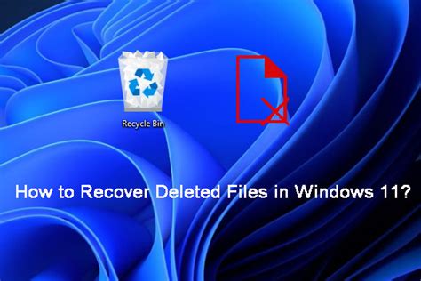 How To Recover Lost And Deleted Files In Windows 11 6 Ways