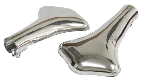 Stainless Steel Vintage Exhaust Tips - EMPI