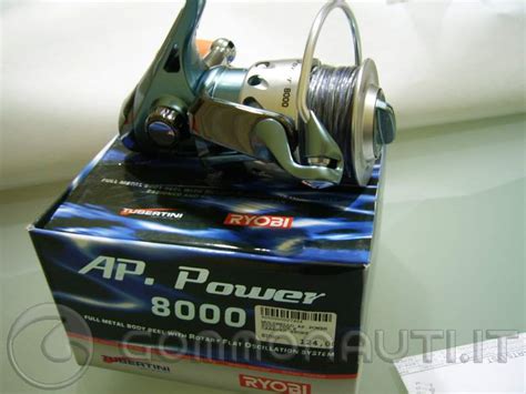 Ryobi ap power 8000 have simple designs and are easy to use for holding the line and providing drag for fish that make long runs. VENDO RYOBI AP POWER 8000