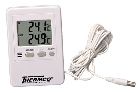 Thermco Products Inc Min Max Memory Digital Thermometer With Nist