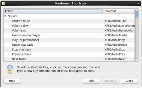 Configuring Rhel 6 Desktop Keyboard Shortcuts Techotopia