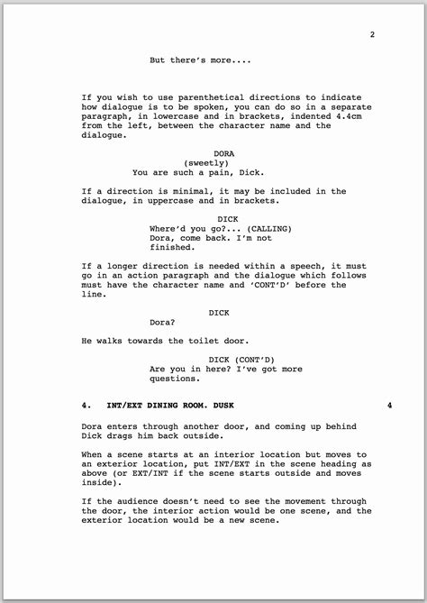 How To Write A Play Script Format Official Industrial A20