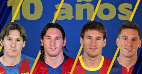 Messi agradece estos diez maravillosos años en el Barça