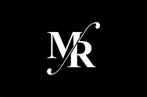 Mr Monogram Logo Design By Vectorseller