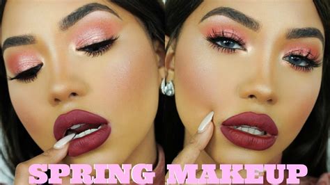 Easy Spring 2017 Makeup Tutorial Melly Sanchez Youtube