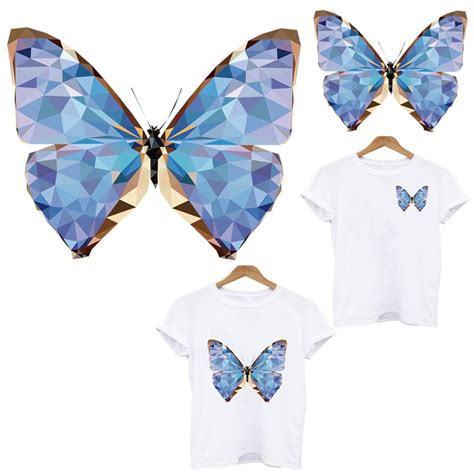 Iron Sticker Patch Butterfly Clothing Applications Butterflies