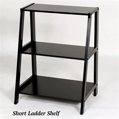 Kimber Black Ladder and Corner Shelves