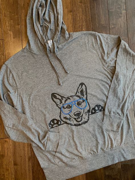 Corgi Sweatshirt Corgi Dog Hoodie Etsy