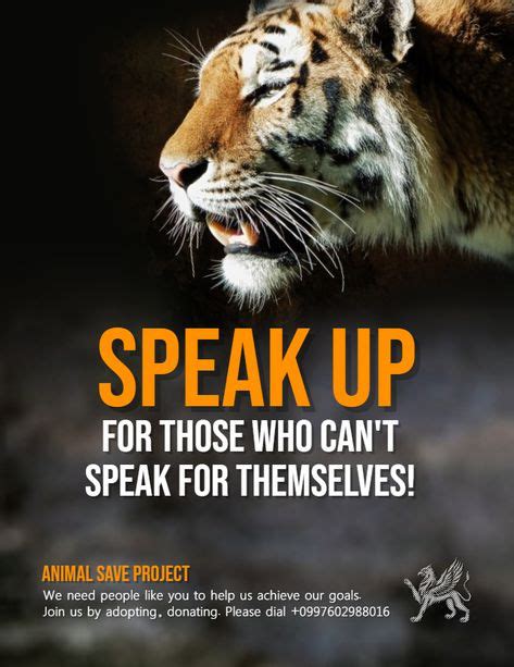 Animal Rights Awareness Posterflyer Template Animal Abuse Awareness