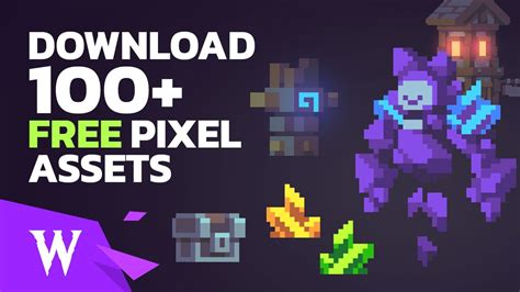 Download Over 100 Free Pixel Art Sprites And Learn How To Import