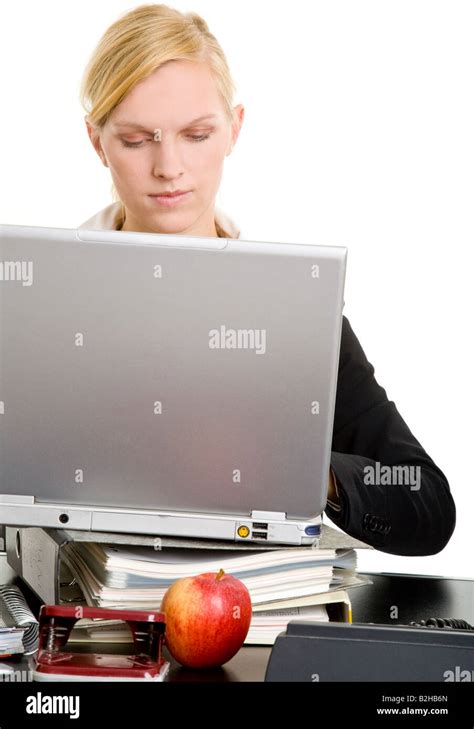 Office Assistant Secretary Desk Work Clerical Job Laptop Notebook Pc