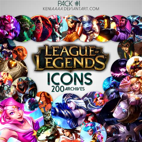 200 Icons League Of Legends By Aliceemad On Deviantart