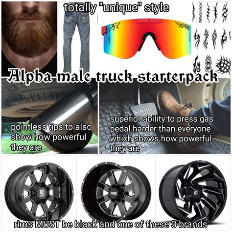 Alpha Male Truck Starterpack Rstarterpacks