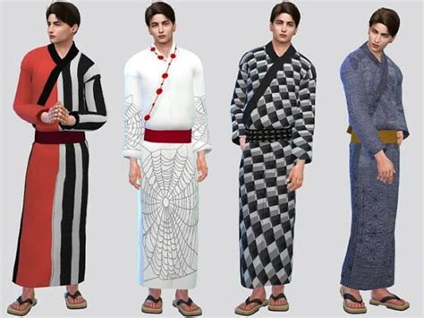 Festival Yukata Outfit M By Mclaynesims At Tsr Lana Cc Finds