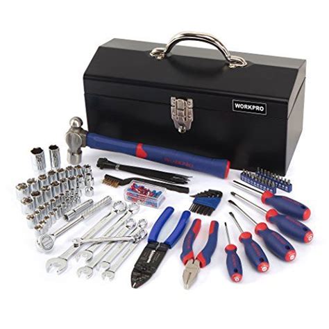 Workpro W009027a Mechanic Tool Kit Daily Use Basic Tool Set Includes