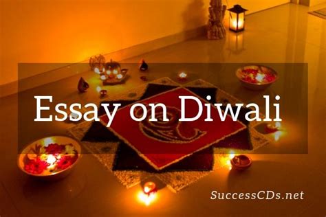 Essay On Diwali In English Class 5 To 10 History And Importance