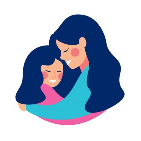 Free Clipart Mom And Daughter