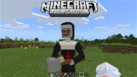 Evil Nun En Minecraft Evil Nun Addon Para Minecraft Pe Y Be Review Youtube