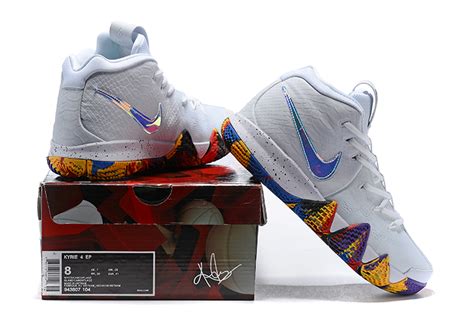 Mens Nike Kyrie 4 Ncaa March Madness Whitemulti Color 943806 104